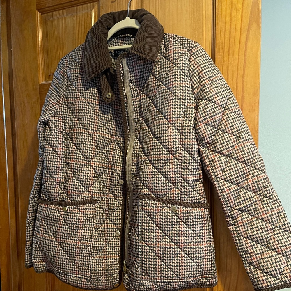 New with tags Lauren Ralph Lauren quilted jacket